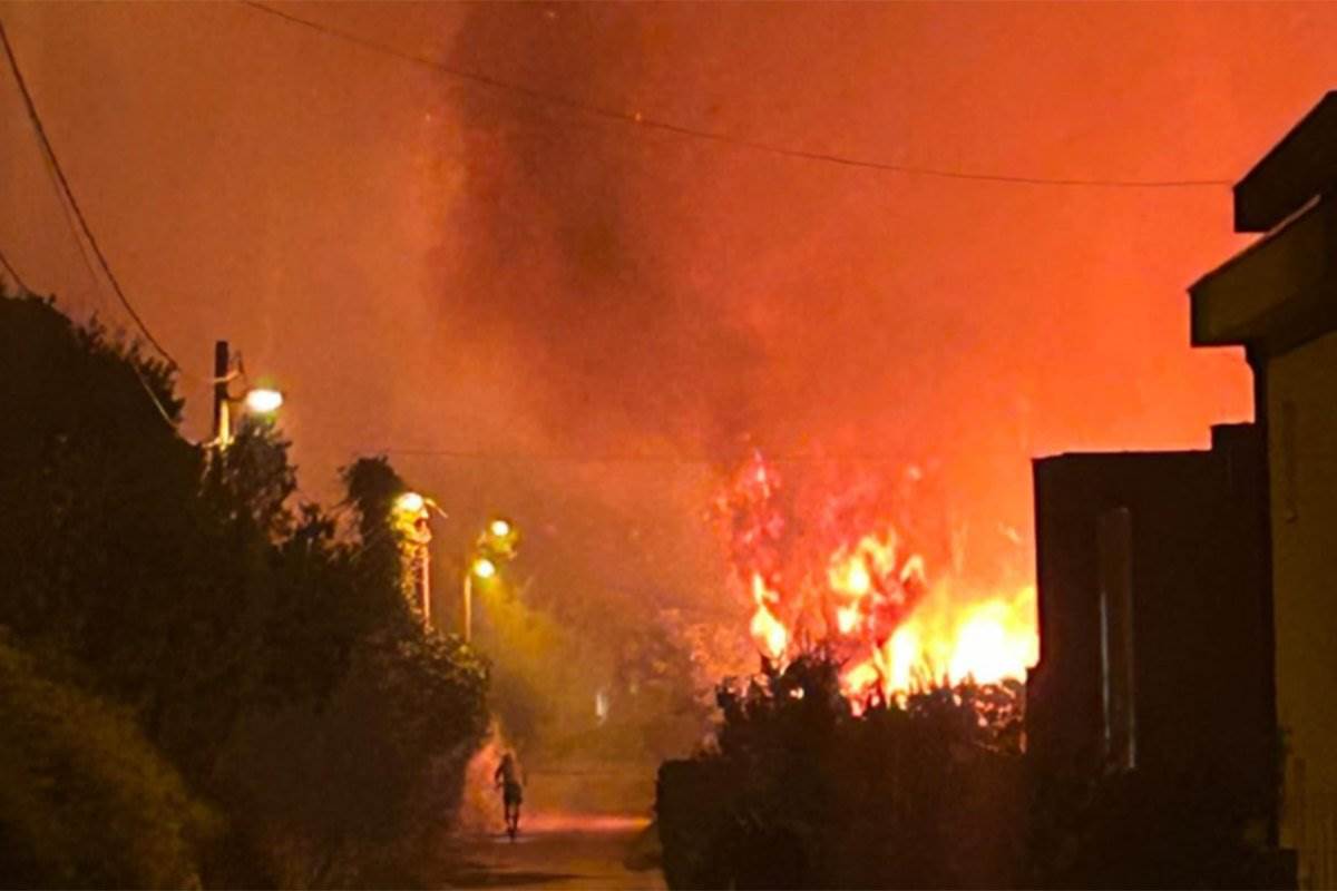  Veliki požar na hrvatskom primorju 