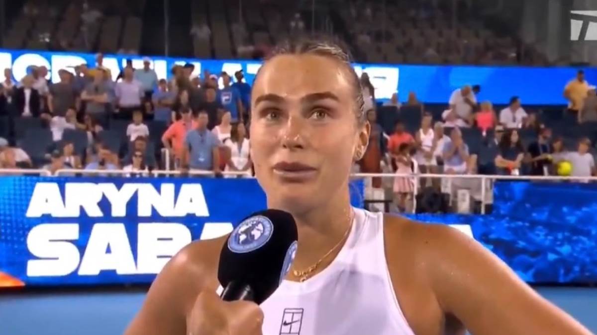  Arina Sabalenka šou izjava u Sinsinatiju  
