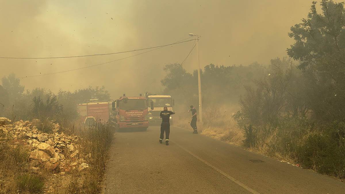  Požari u Crnoj Gori 