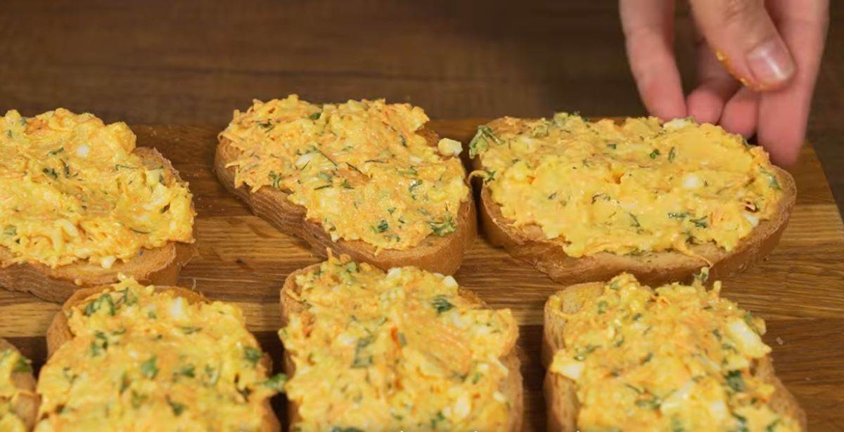  Sendviči iz rerne s domaćim namazom recept 