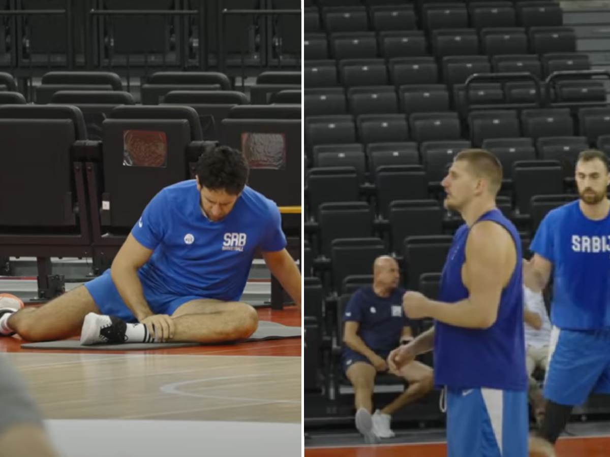  Na treningu reprezentacije Srbije i Vasilije Micić 
