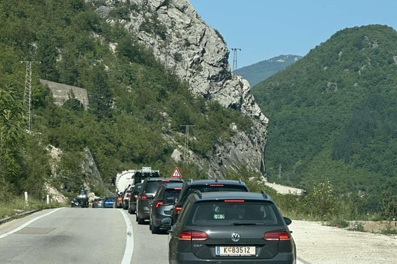  Gužve na pravcu Jablanica mostar 