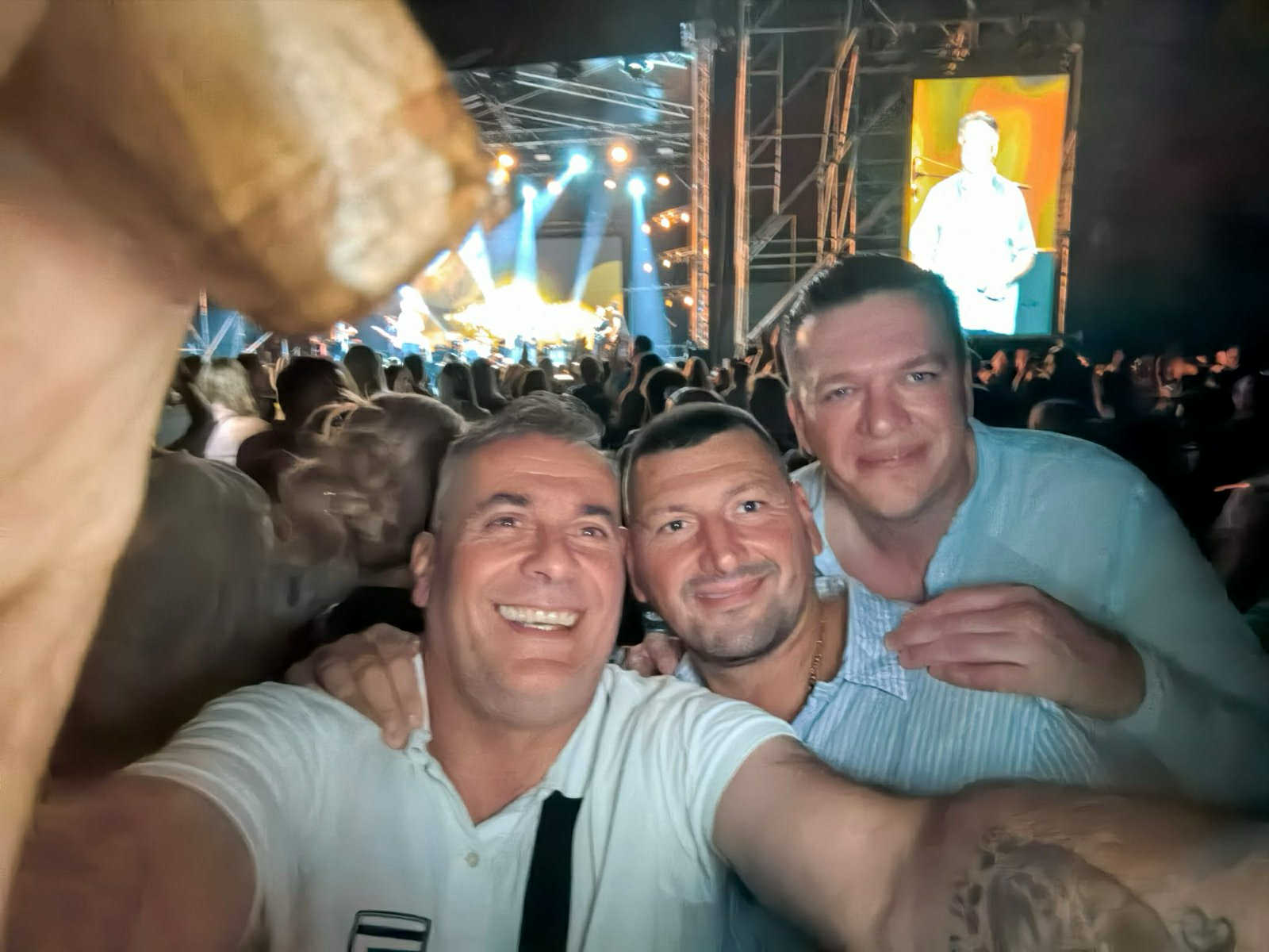  Sergej Rutenka Arpad ŠTerbik na koncertu Halida Bešlića muzika u Barseloni 