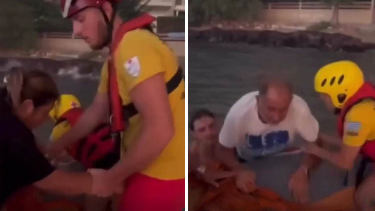  Spasavanje porodice od požara u Grčkoj 