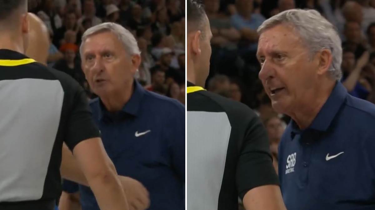  Srbija Njemačka košarka tehnička greška za Pešića  