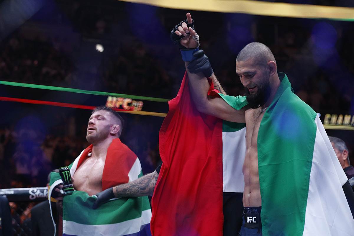  Hamzat Čimajev dominacija u UFC 