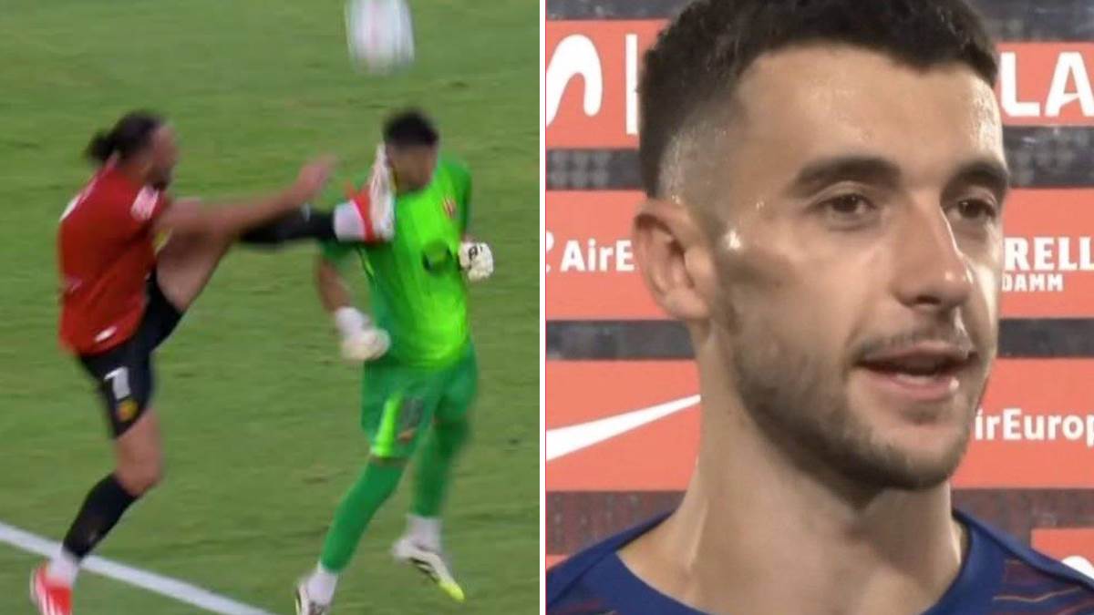  Vedat Murići faulirao golmana Barselone  