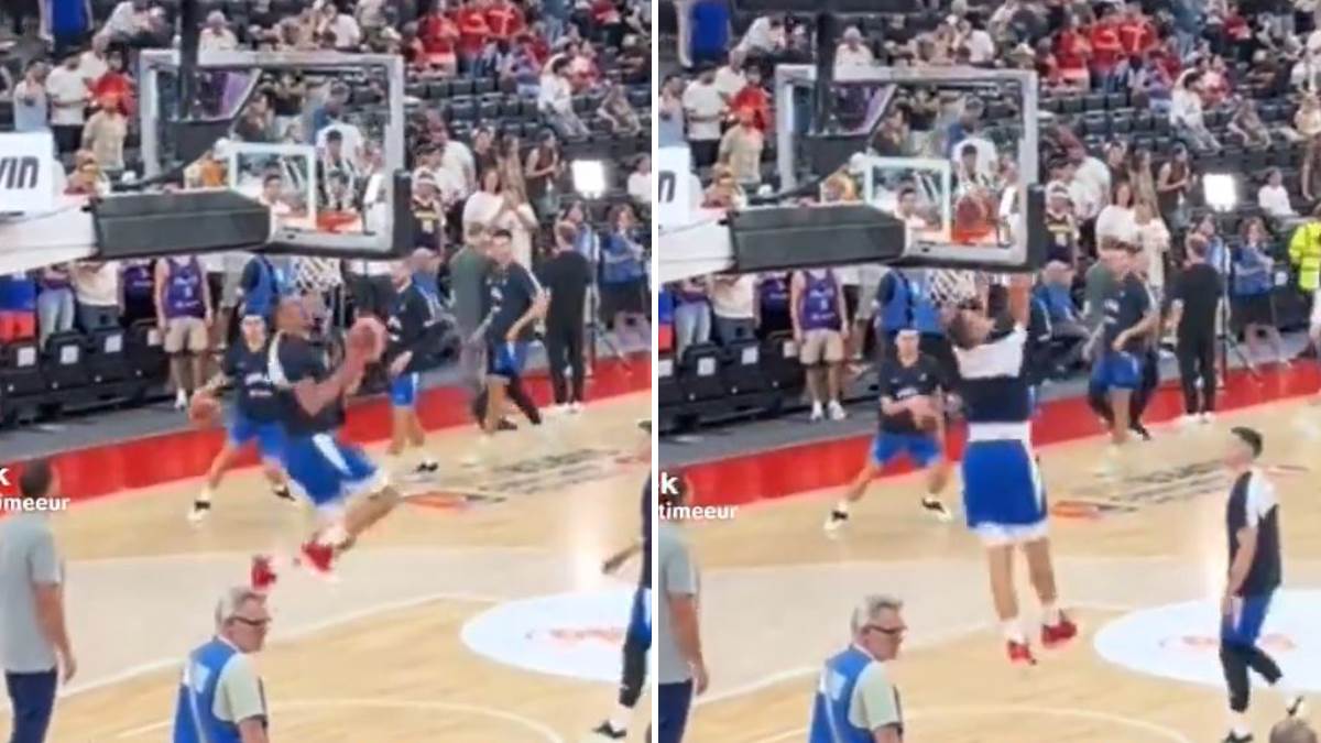  Nikola Jokić zakucao na utakmici Srbije 