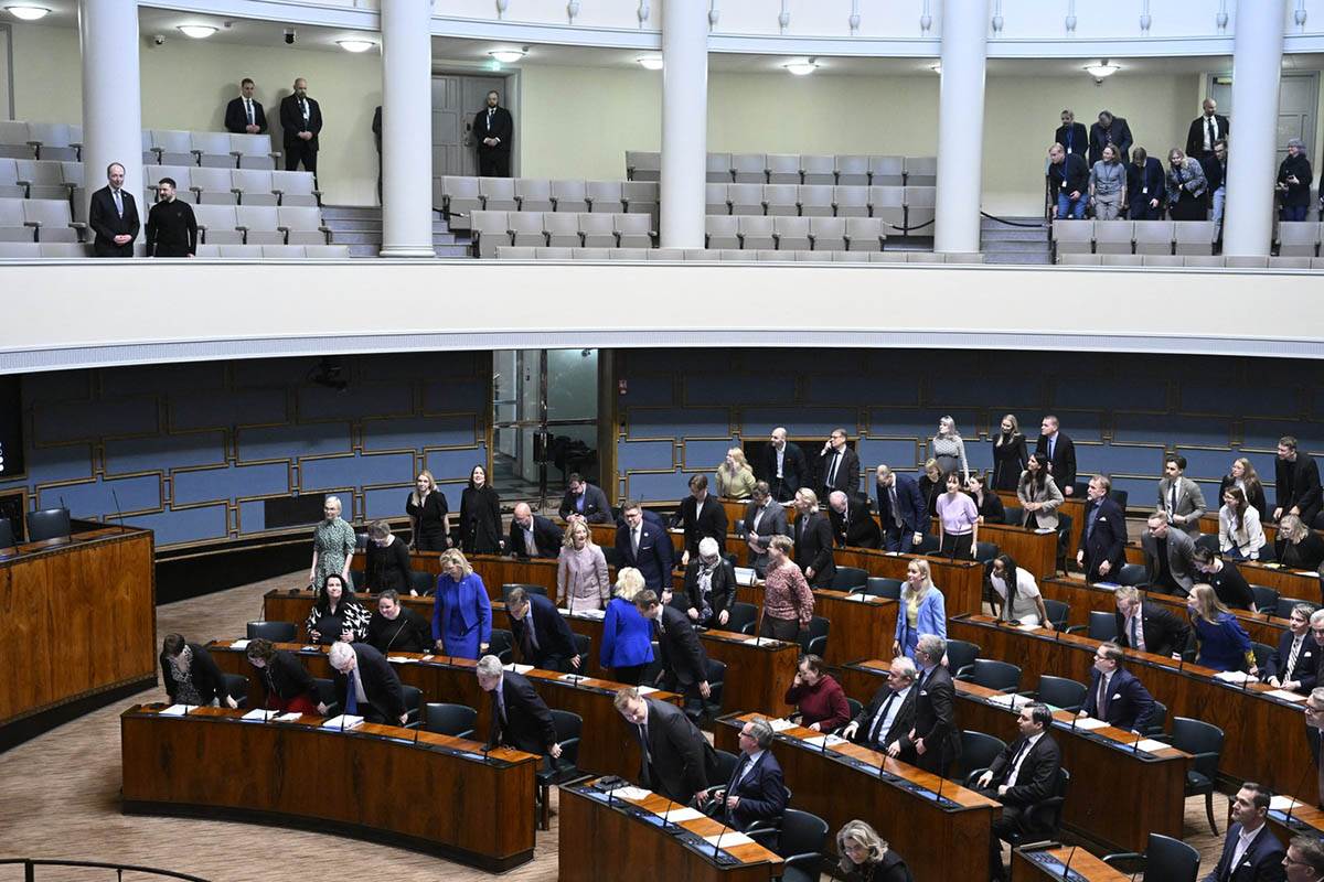  Pronađeno tijelo poslanika u finskom parlamentu 