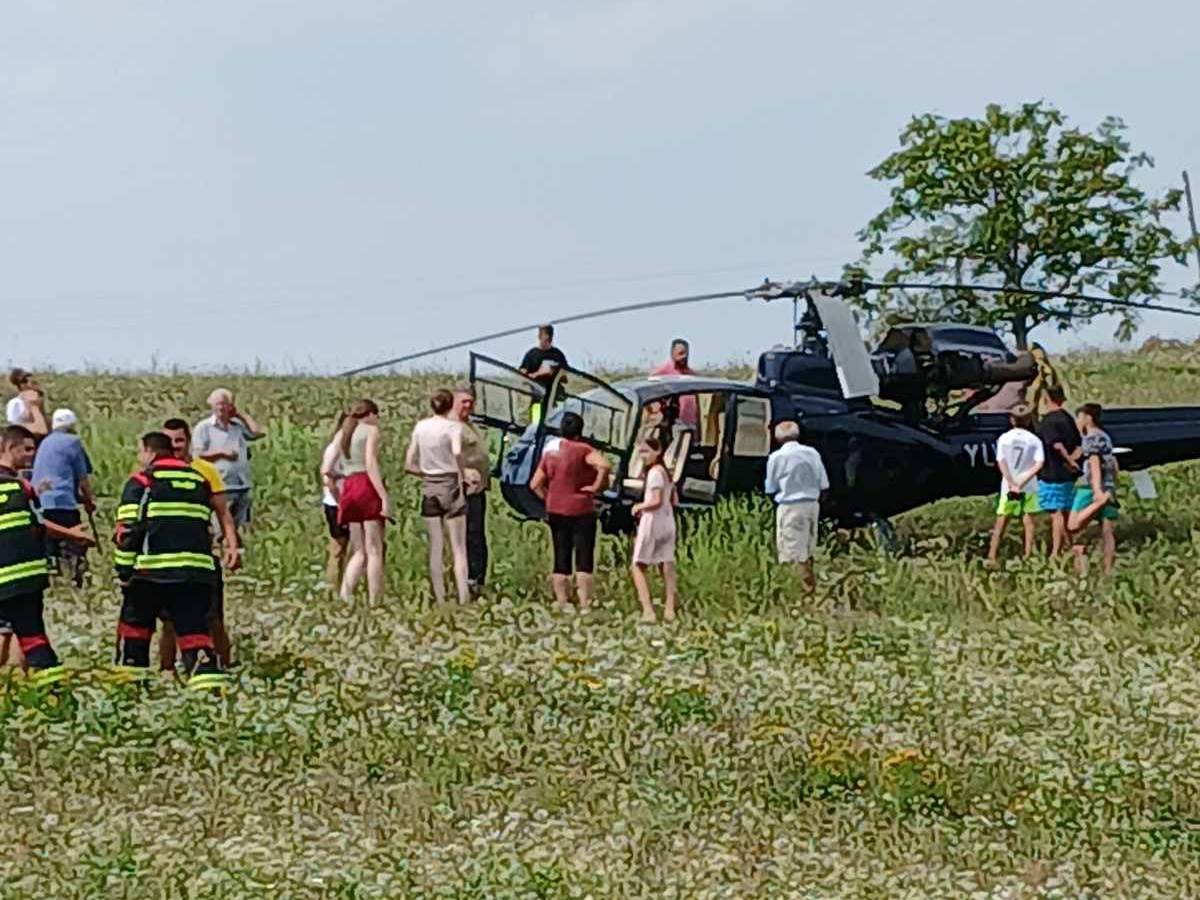  helikopter se prinudno spustio kod prnjavora 