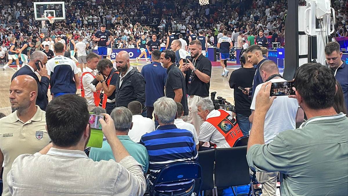  erik spolstra u beogradskoj areni na srbija slovenija 