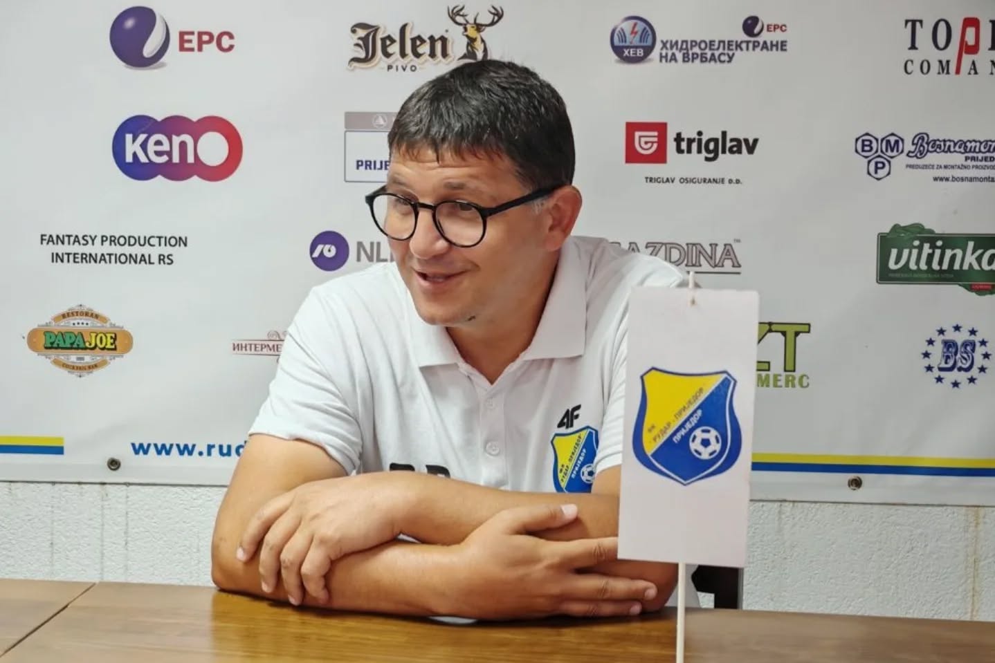  Posušje Rudar Prijedor izjava Perica Ognjenović 