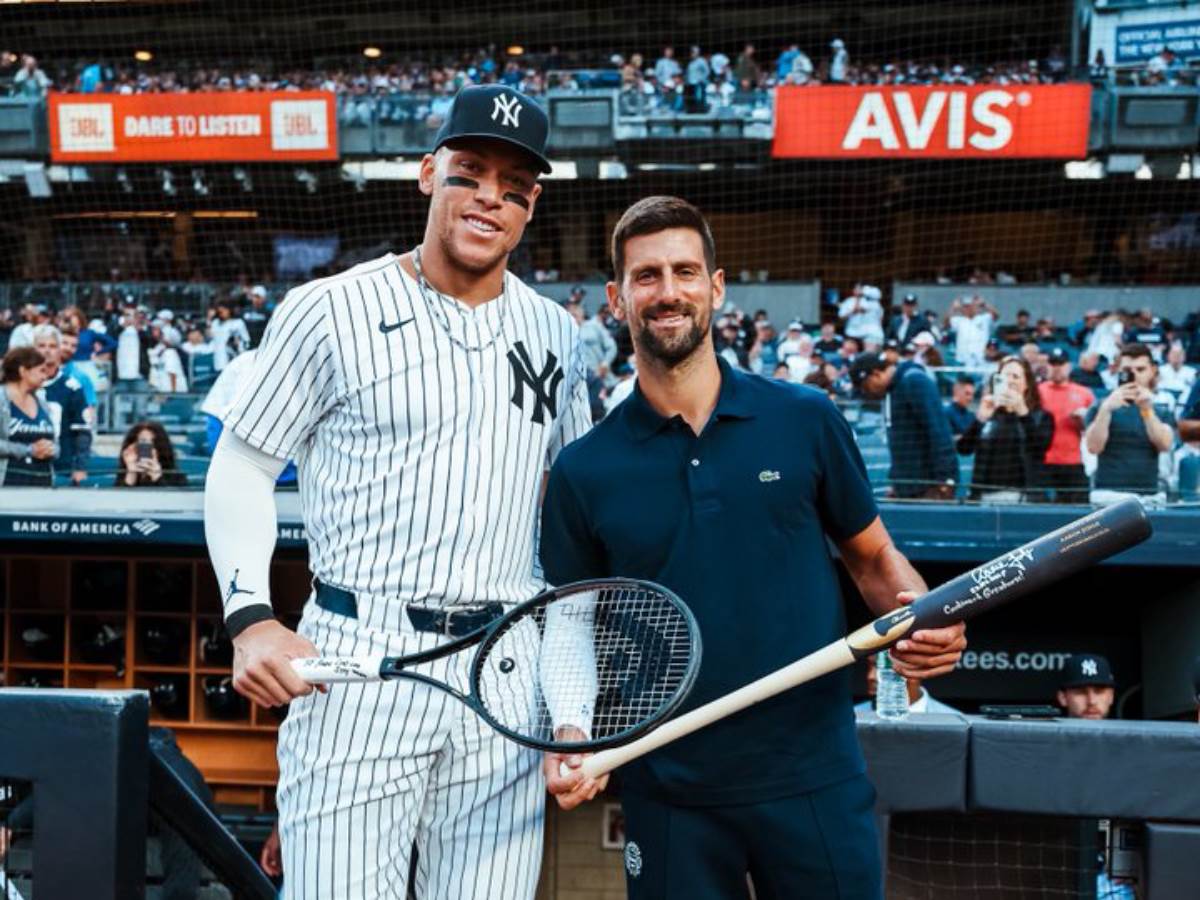  ko je aron dzadz bejzbol igrac pored novaka djokovica 