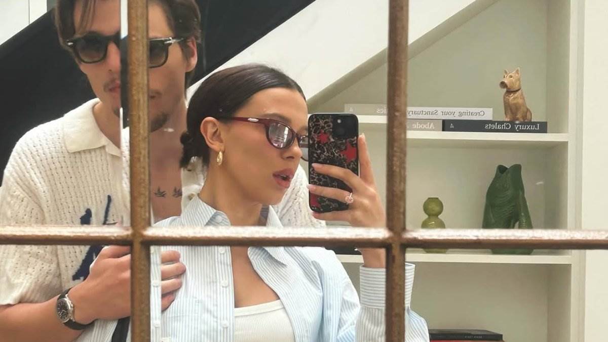  Glumica Mili Bobi Braun sa usvojenom kćerkom 