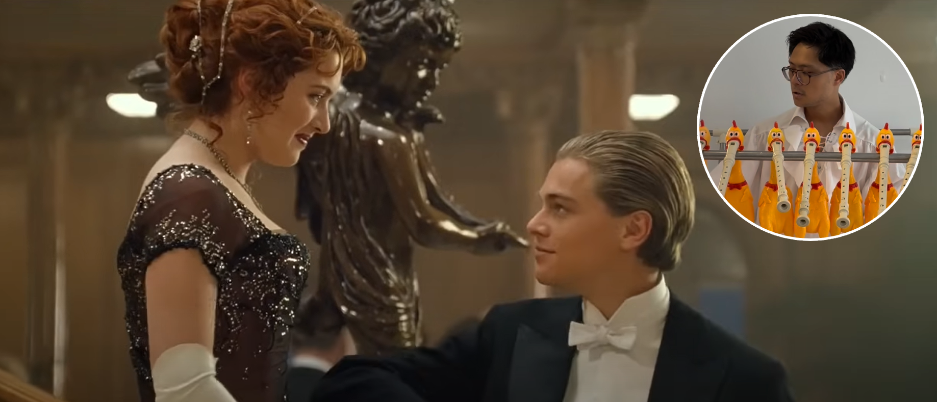  Odsvirao pjesmu iz Titanika na guskama sa frulama 