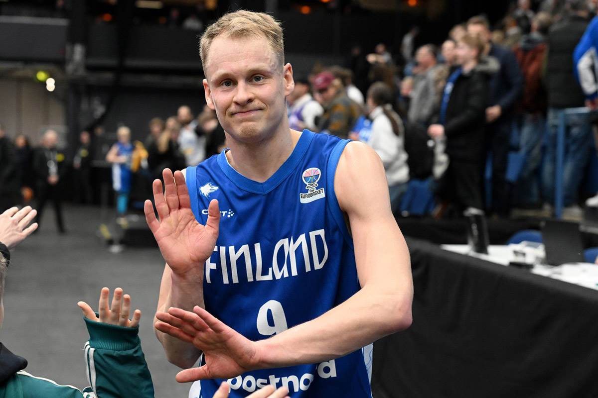  Sasu Salin će kao kapiten predvoditi Finsku na Eurobasketu na domaćem terenu 