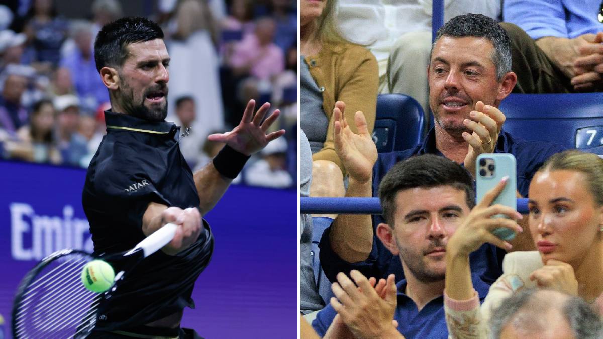  golfer Rori Mekilroj prešao 1.222 kilemtara samo da vidi Novaka 