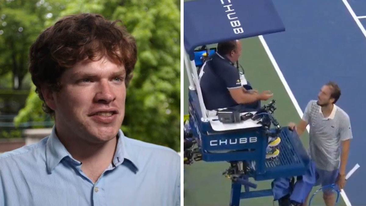  Ben Rotenberg brani sudiju meča Medvedev Bonzi 