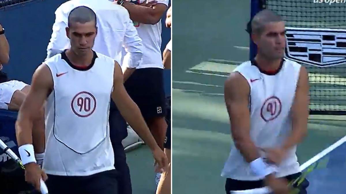  Alkaraz nova frizura na US openu 