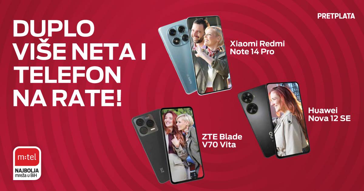  Savršen spoj snage i stila u pametnom telefonu - potraži ga u m:tel ponudi 