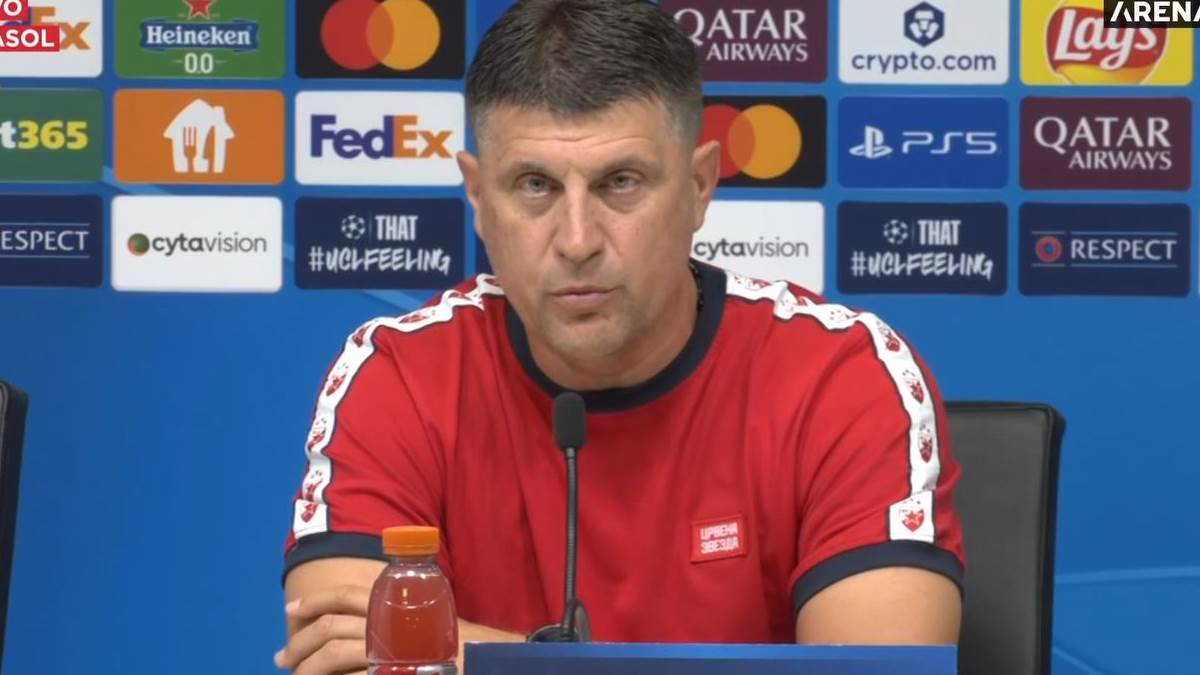  Vladan Milojević ljut na novinare poslije ispadanja od Pafosa - nije katastrofa 