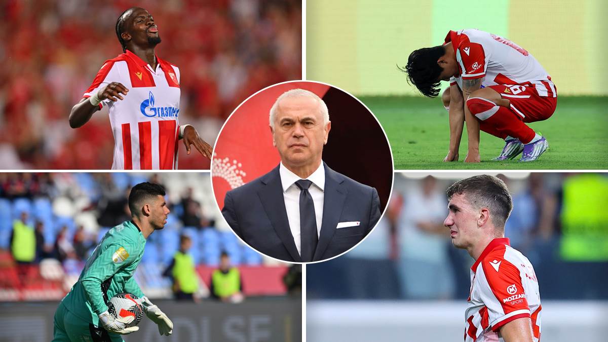  Crvena zvezda prodaje petoricu fudbalera poslije ispadanja iz Lige šampiona 
