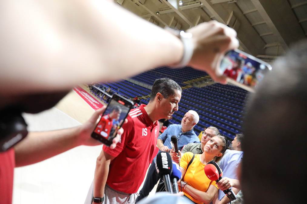  Početak priprema KK Crvena zvezda izjava Janisa Sferopulosa  