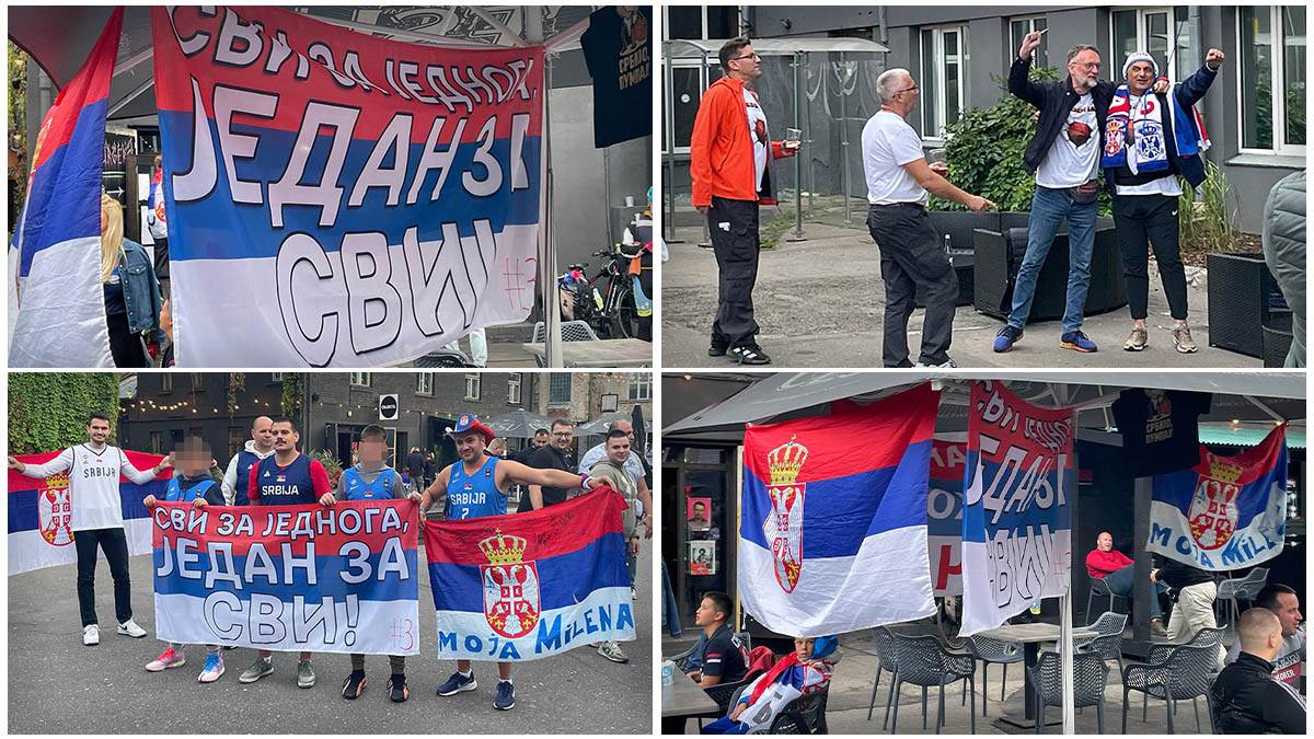  Atmosfera pred meč Estonije i Srbije na Eurobasketu 2025 