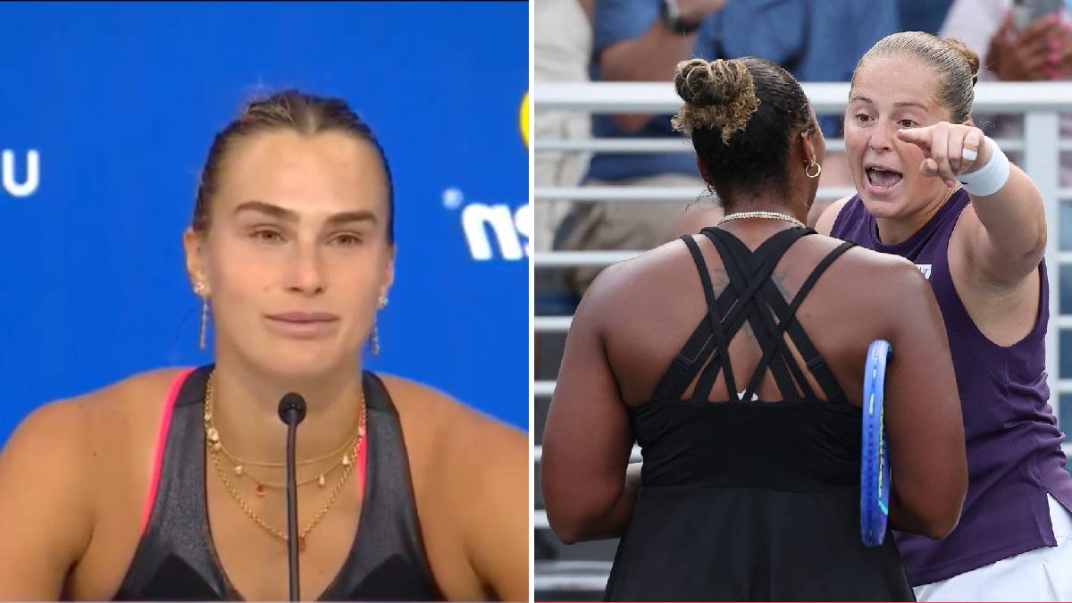  Arina Sabalenka o Jeleni Ostapenko 