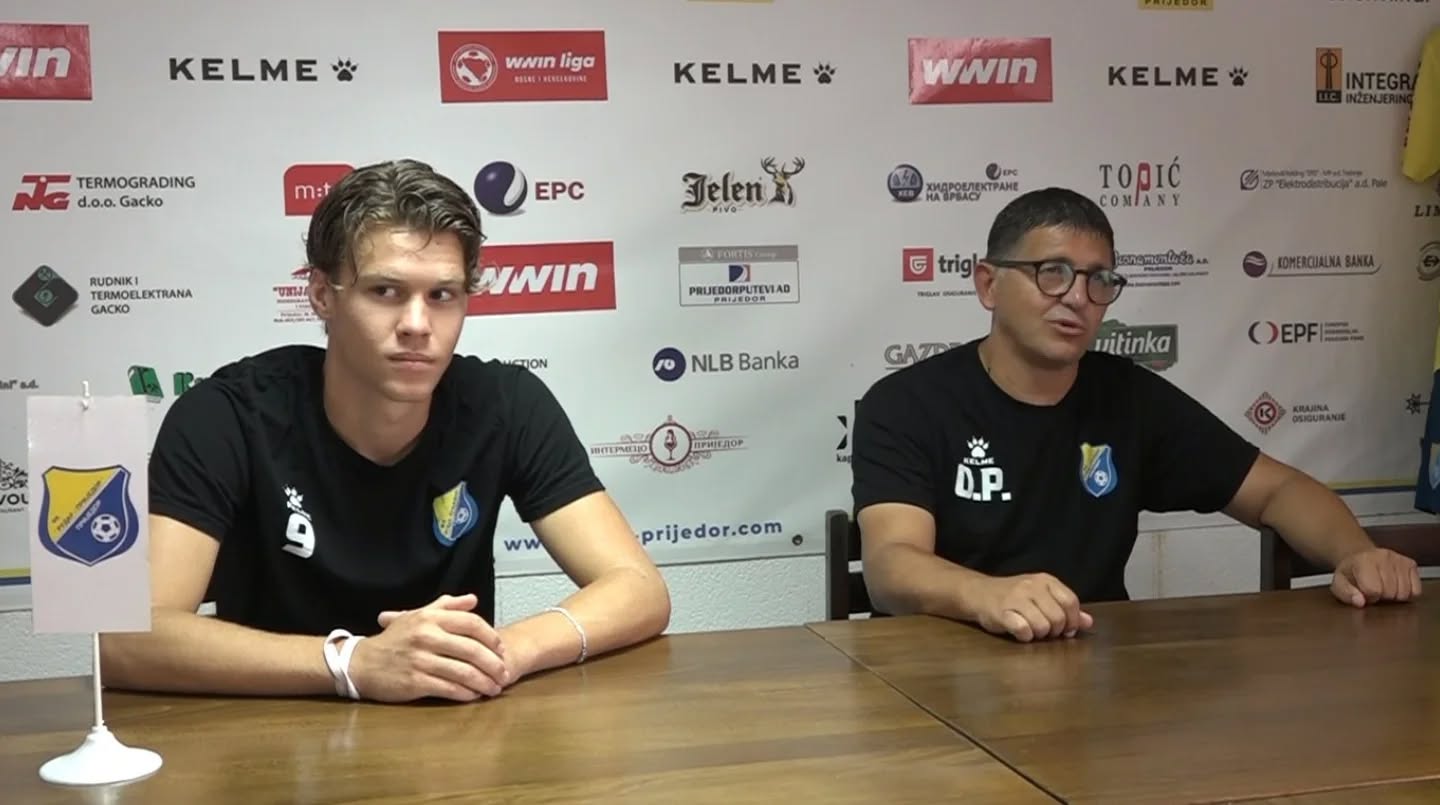  Premijer liga BiH Sarajevo Rudar Prijedor najava Ognjenović i Keranović 