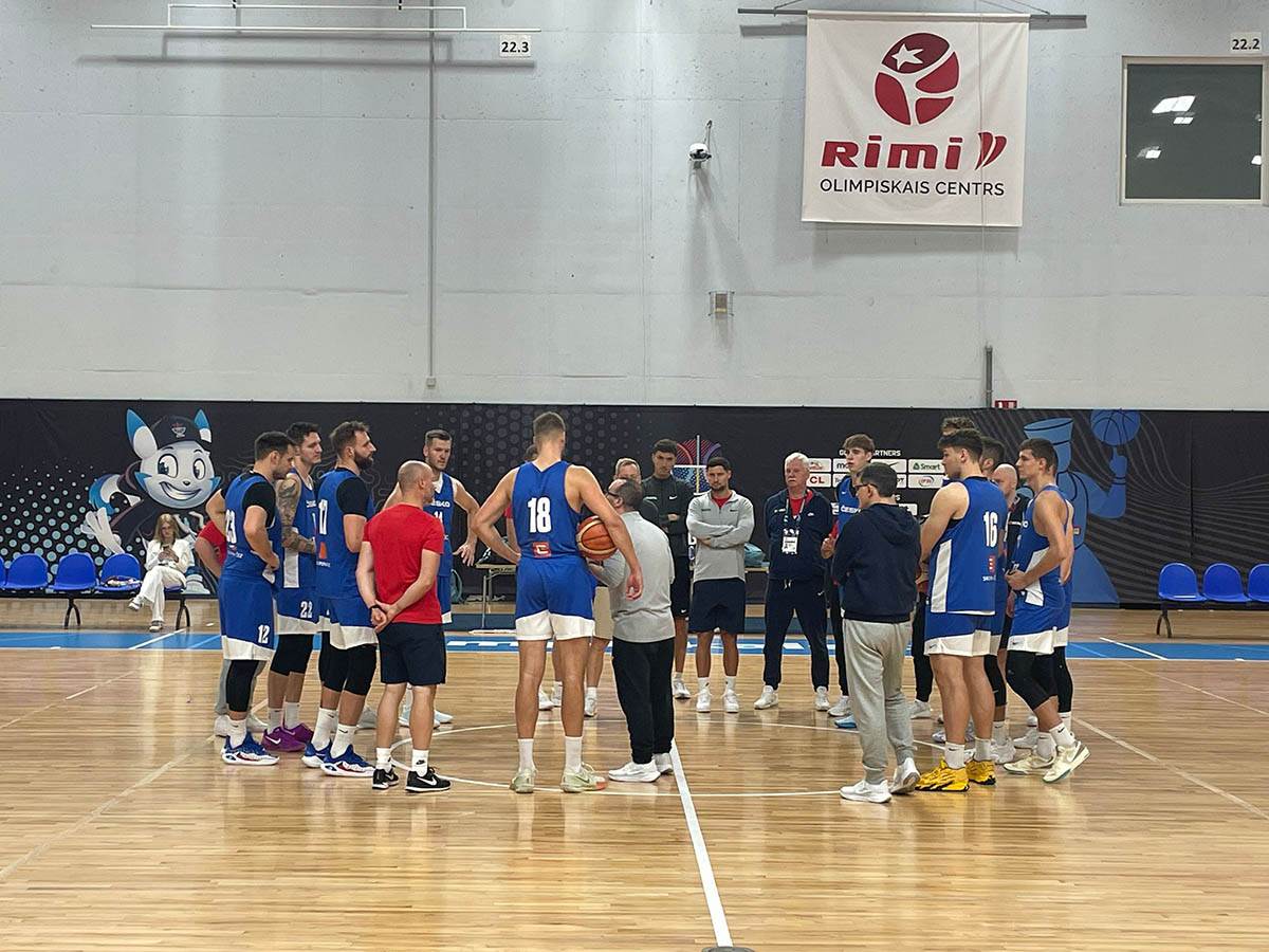  Eurobasket 2025 trening Češke prije utakmice sa Srbijom  