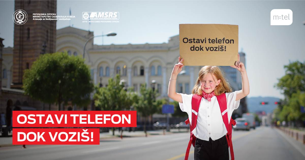  m:tel i ove godine poručuje: "Ostavi telefon dok voziš!" 