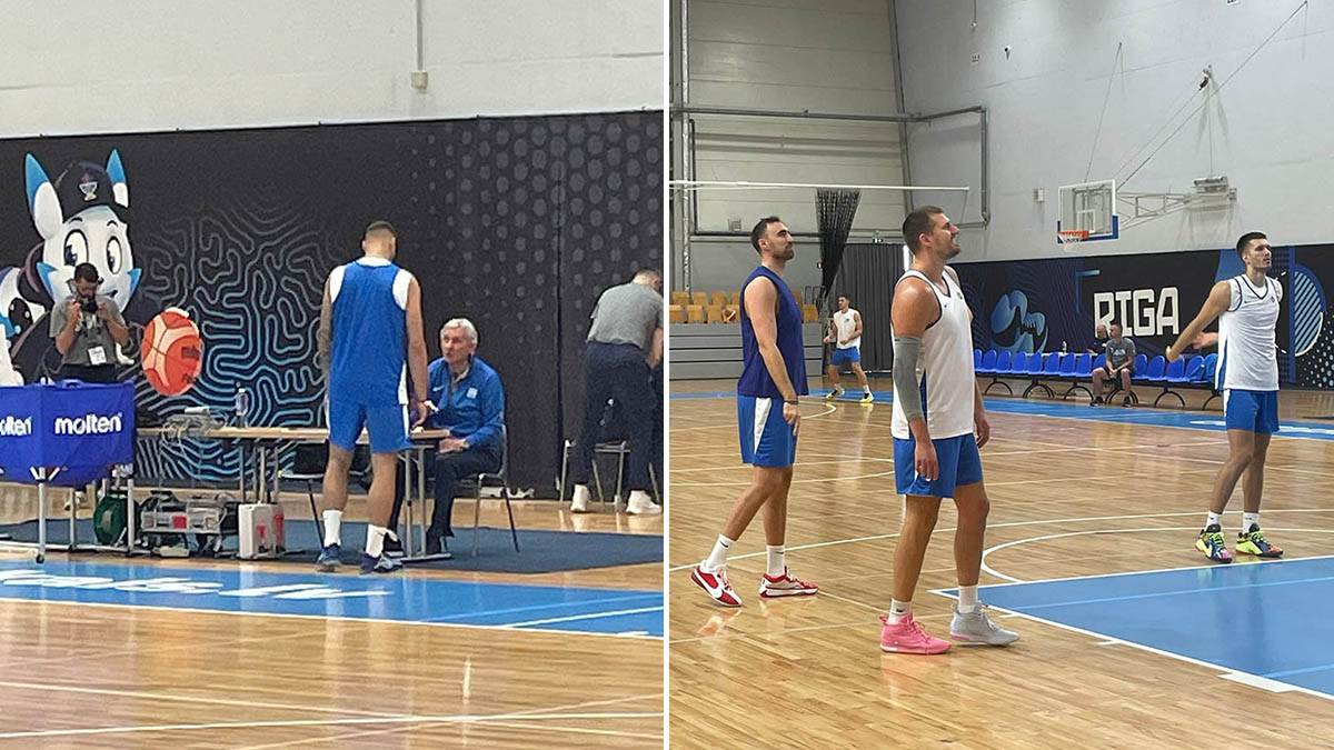  Eurobasket 2025 trening košarkaša Srbije prije utakmice sa Češkom  
