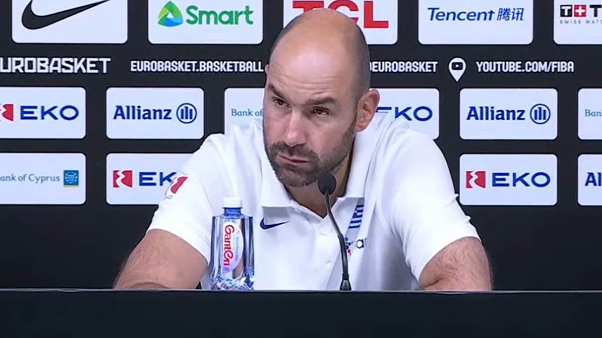  Vasilis Spanulis ljut nakon poraza Grčke od BiH 