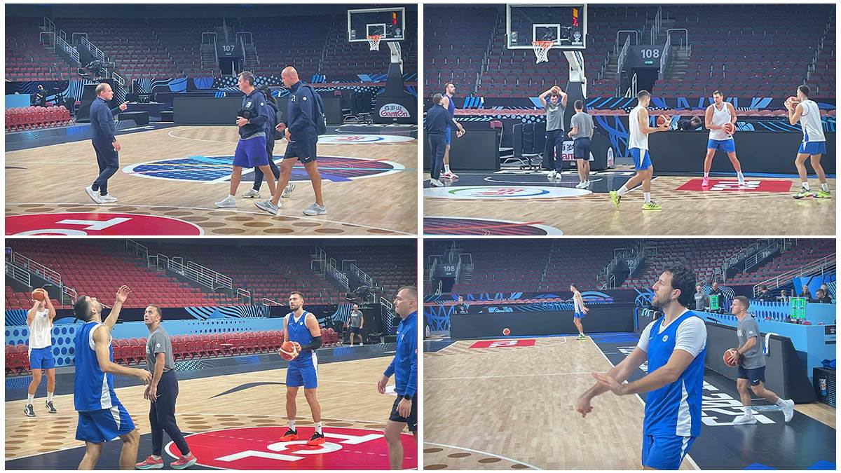  Srbija je odradila posljednji trening pred utakmicu sa Turskom 