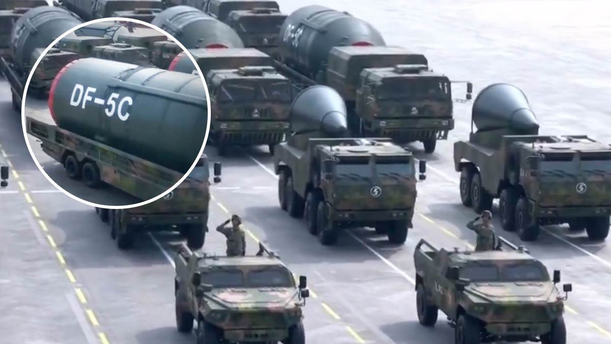  Kina prikazala moćne rakete 