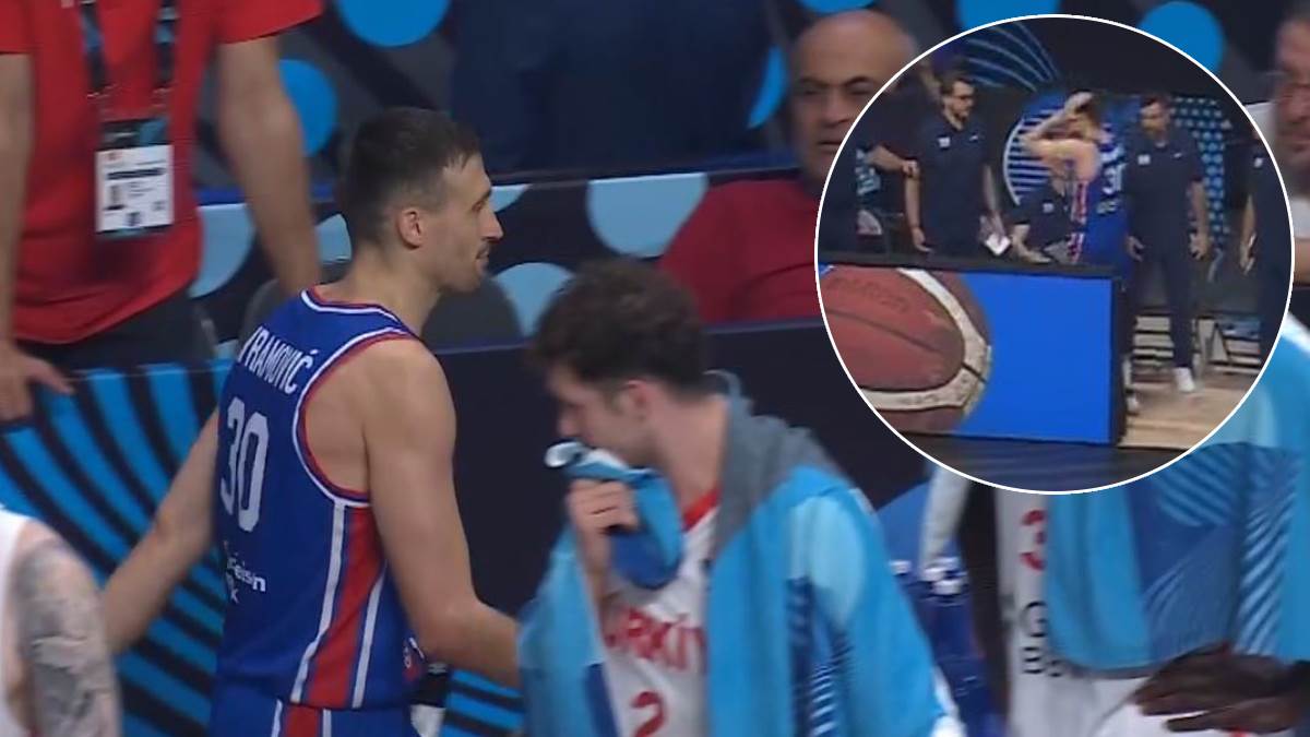  Aleksa Avramović se povrijedio protiv Turske 