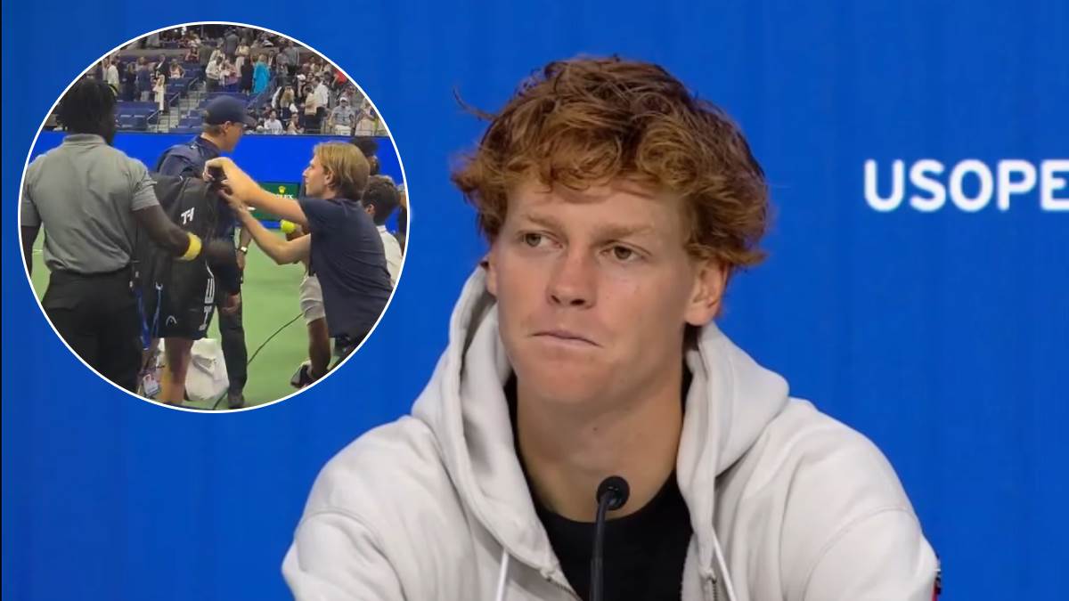  Janik Siner o pokušaju pljačke na US openu  