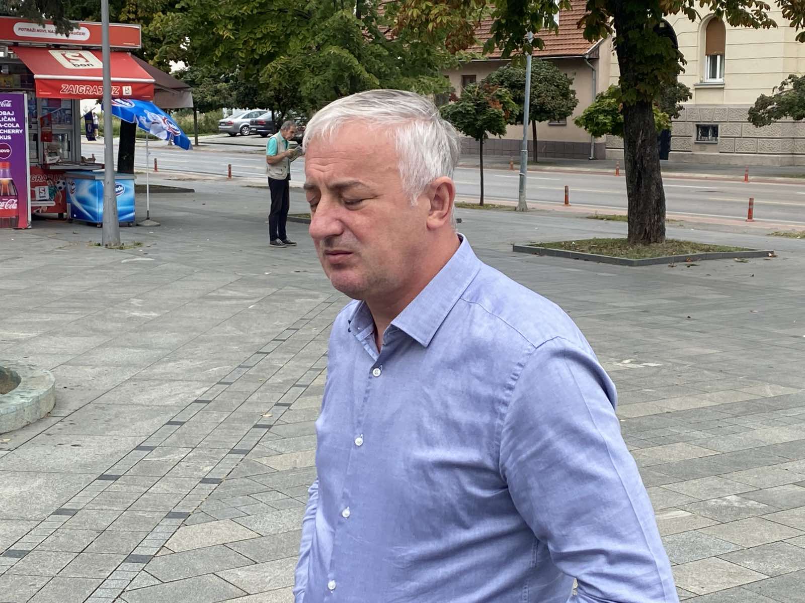  Branislav Borenović nakon napada biber sprejom 