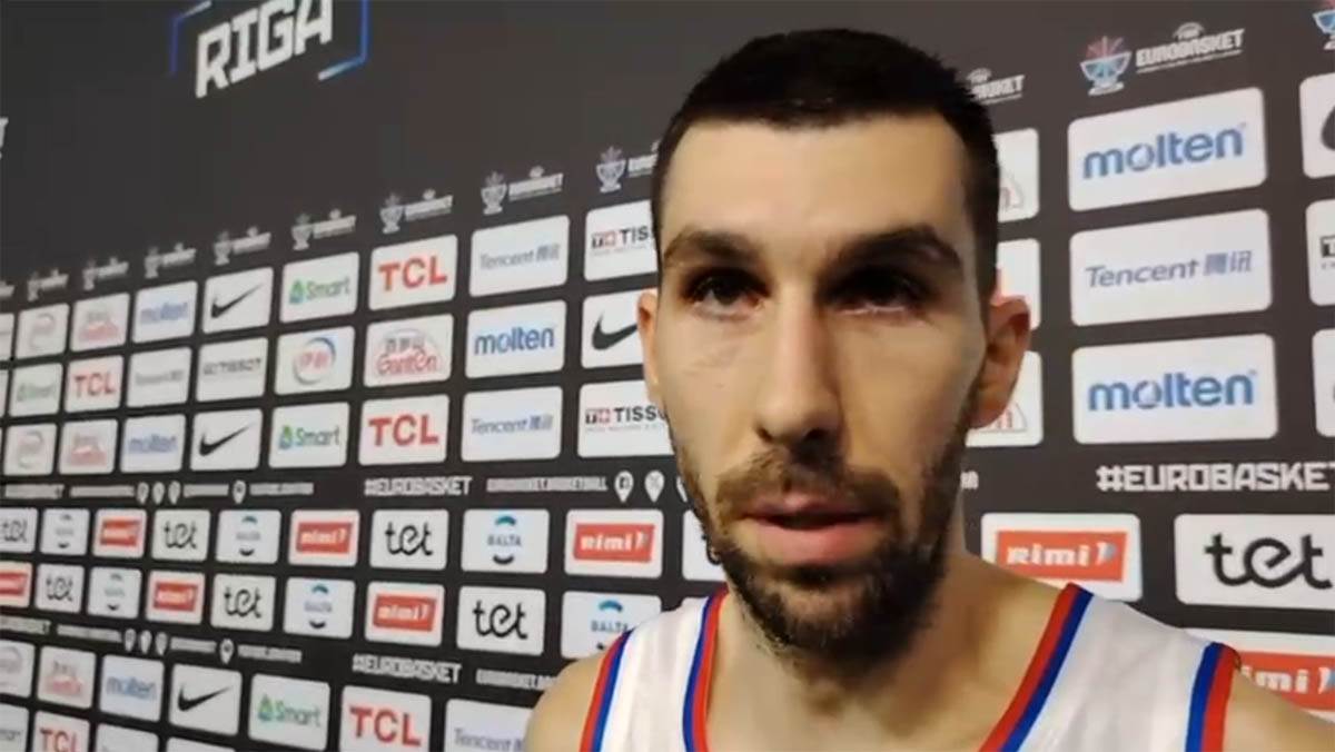  Ognjen Dobrić se izvinio Srbiji zbog ispadanja sa Eurobasketa 