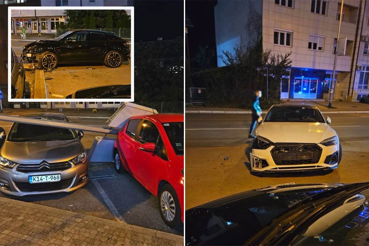  Uhapšena državljanka Slovenije koja je pijana poršeom izazvala haos u centru Banjaluke 