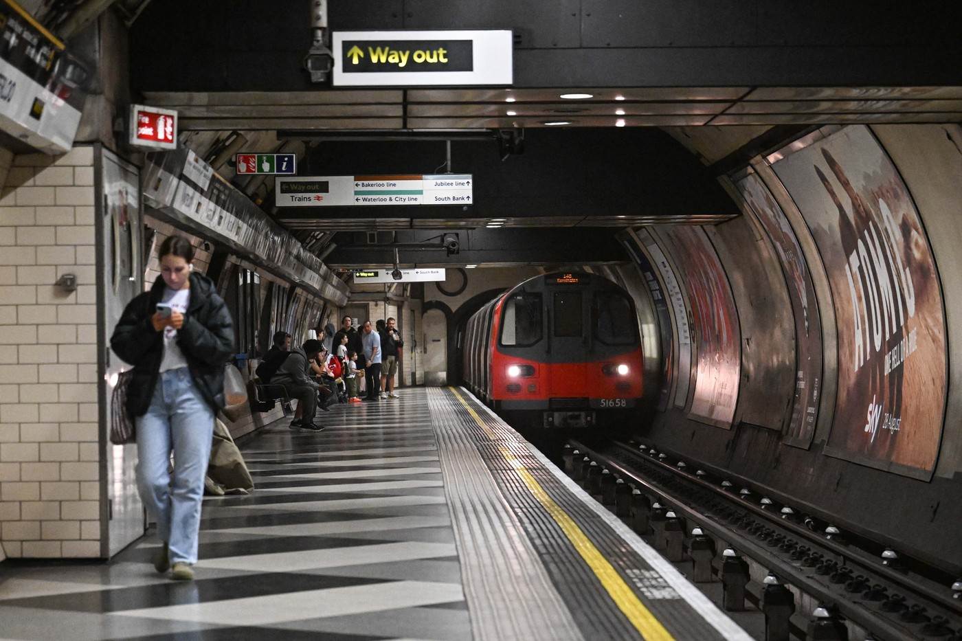  Štrajl radnika u londonskom metrou 