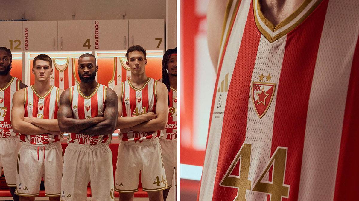  Novi dres KK Crvena zvezda  