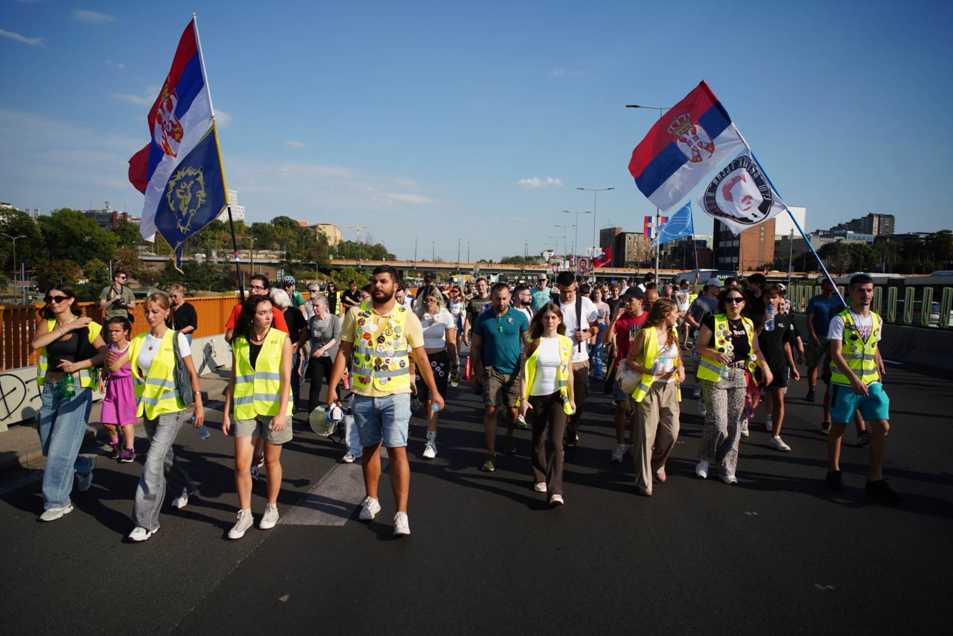  protest studenata u blokadi u Beogradu 