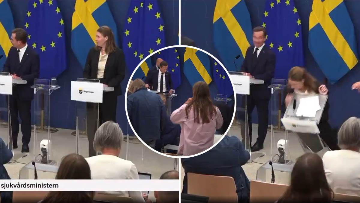  Švedska ministarka zdravlja se onesvijestila na konferenciji uživo 