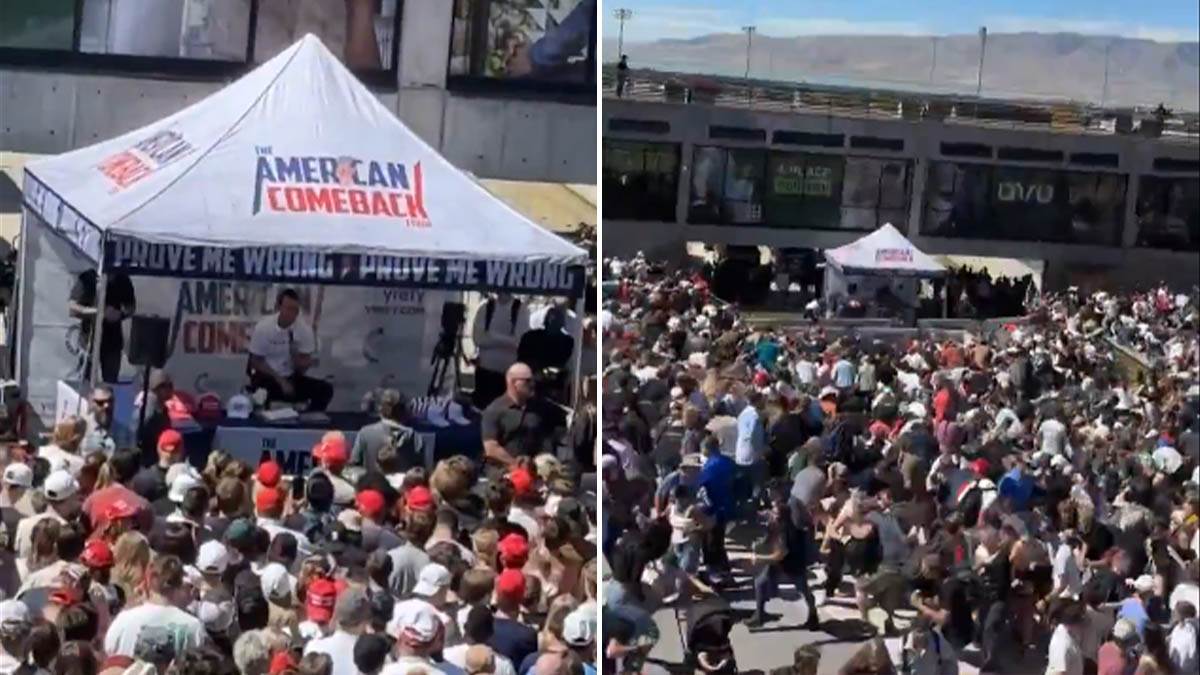  Trenutak kad je upucan Čarli Kirk 