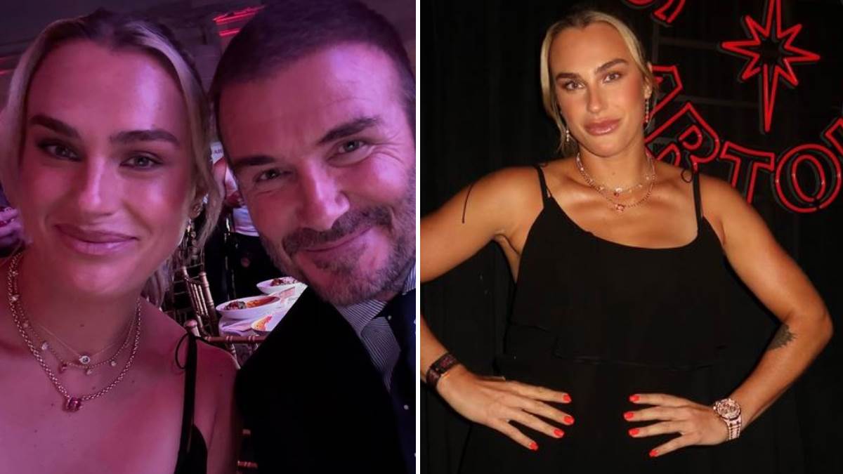  Arina Sabalenka na večeri sa Dejvidom Bekamom 