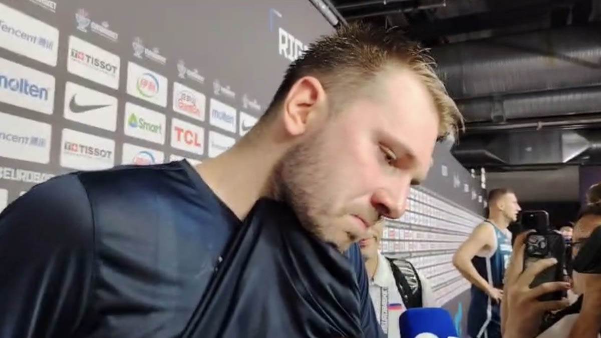  Luka Dončič izjava poslije Slovenija - Njemačka 