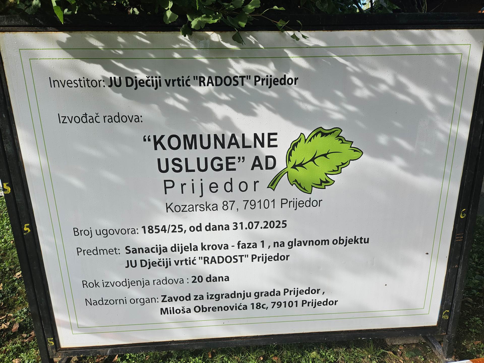  Nije poznato kada će jaslice u Prijedoru nastaviti sa radom 