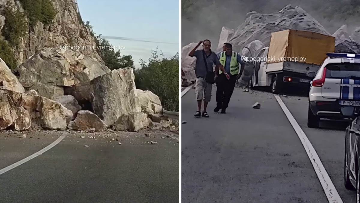  odron na putu Budva-Cetinje 